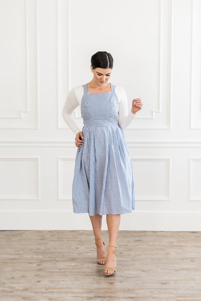 Summer Pinstripe Dress