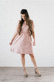 Kai Dress Pink & Cream