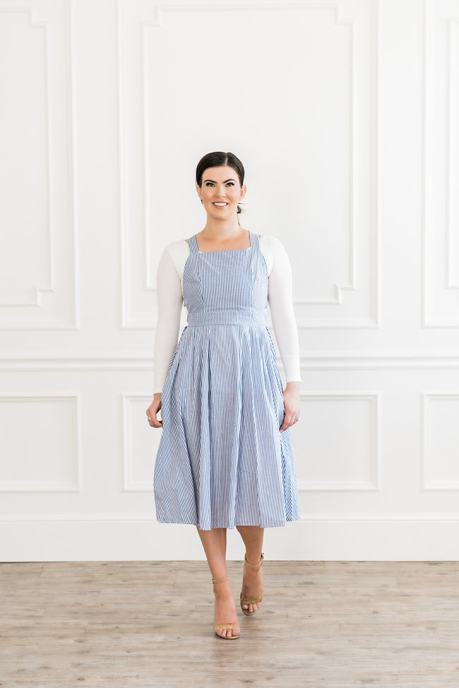 Summer Pinstripe Dress