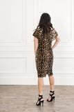 Leopard Ruffel Dress