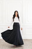 Black Ball Skirt
