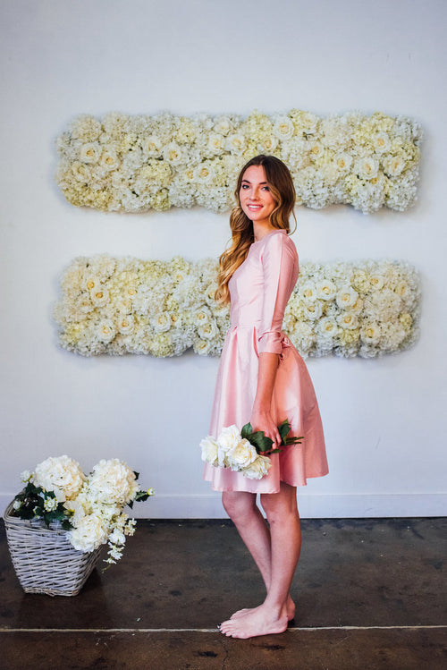 Nutcracker Fit and Flare Dress Light Pink